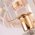 New Arrival 2-tier Modern Led Luxury K9 Crystal Ceiling Suspension Pendant Light
